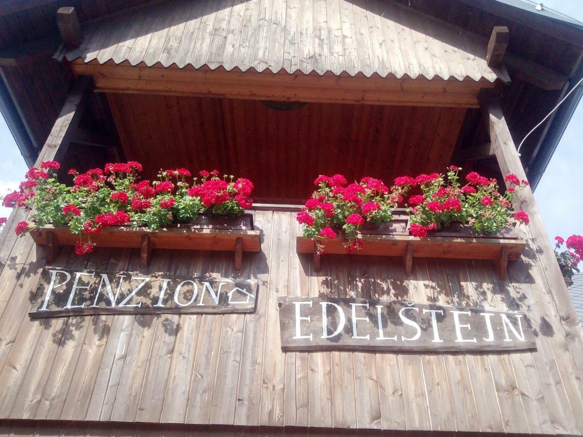 Penzion Edelstejn Petrovice  Bagian luar foto